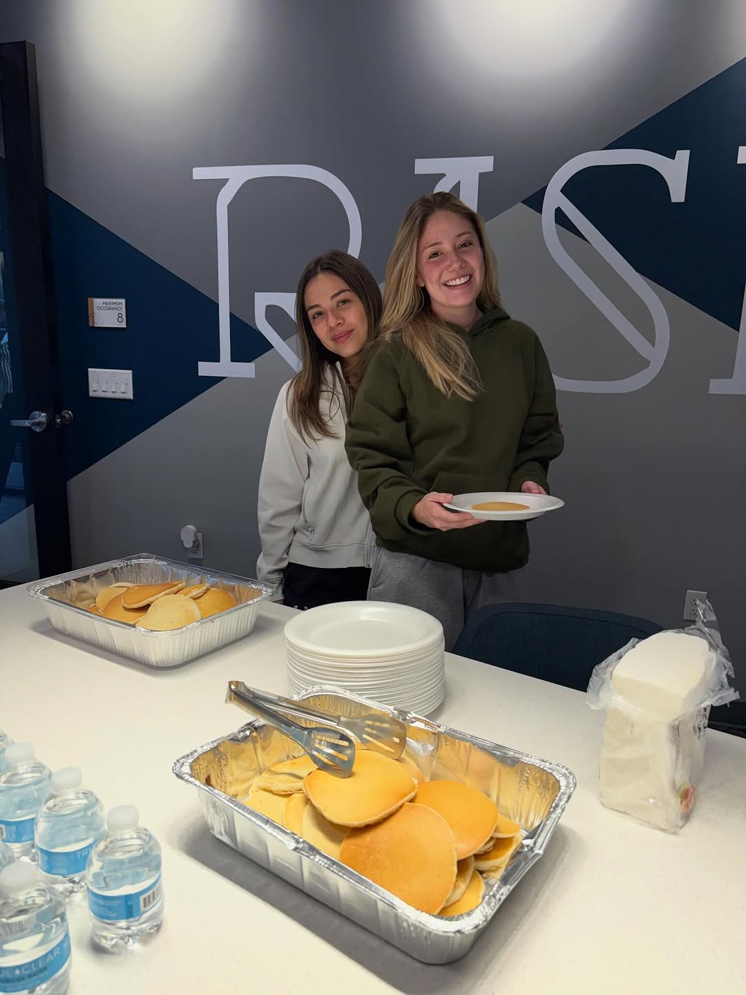 Flip another year @ Rise \n\nOn your way to the \ud83c\udfc8 game stop into the leasing office for some pancakes \ud83e\udd73\n\nSee you soon!