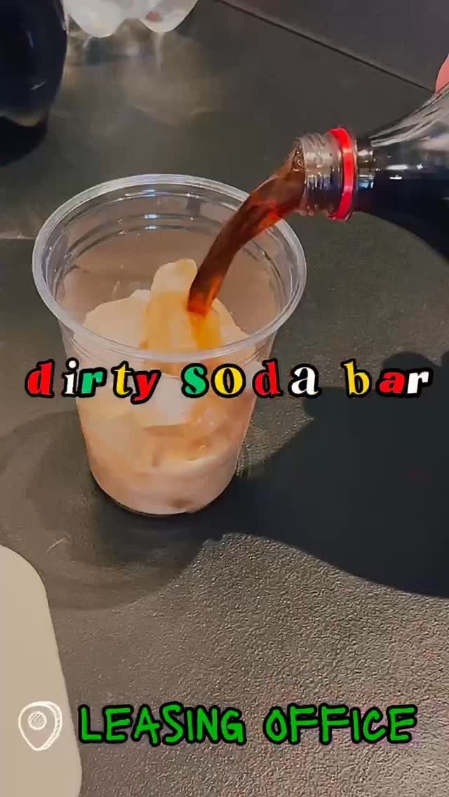 Come now! Dirty soda bar and JTurner reviews \ud83d\ude0d