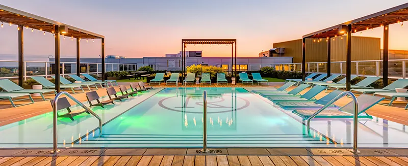 Rise on Chanucey Rooftop Pool