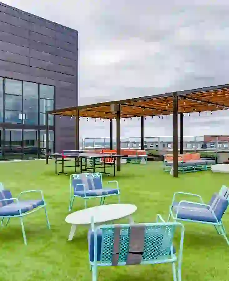 Student Rooftop Lounge