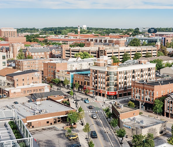 RISE on Chauncey West Lafayette Student Apartments near Purdue